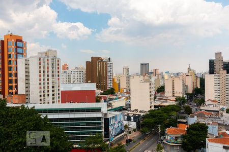 Vista da Varanda de apartamento para alugar com 1 quarto, 45m² em Pinheiros, São Paulo