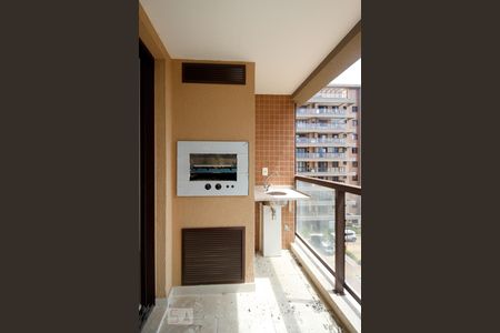 Varanda gourmet de apartamento para alugar com 4 quartos, 119m² em Recreio dos Bandeirantes, Rio de Janeiro