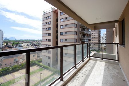Varanda da Sala de apartamento para alugar com 4 quartos, 119m² em Recreio dos Bandeirantes, Rio de Janeiro