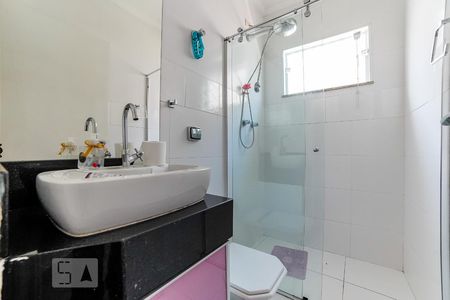 Banheiro da Suíte 1 de casa à venda com 3 quartos, 182m² em Vila Isolina Mazzei, São Paulo
