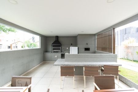 Studio à venda com 33m², 1 quarto e 1 vagaChurrasqueira