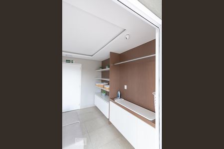 Studio à venda com 33m², 1 quarto e 1 vagaLavanderia