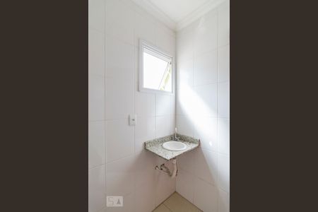 Banheiro da Suite de casa à venda com 2 quartos, 89m² em Jardim Ana Maria, Santo André