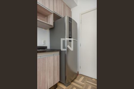 Sala/Cozinha de apartamento à venda com 1 quarto, 43m² em Santa Cecília, São Paulo