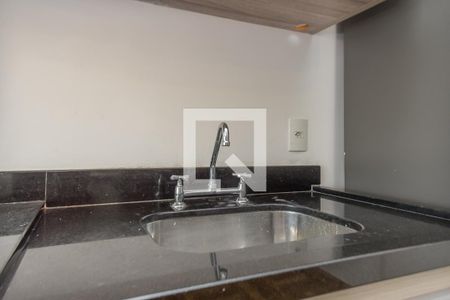 Sala/Cozinha de apartamento à venda com 1 quarto, 43m² em Santa Cecília, São Paulo