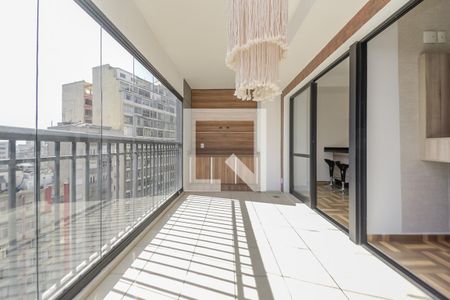Apartamento à venda com 43m², 1 quarto e 1 vagaVaranda