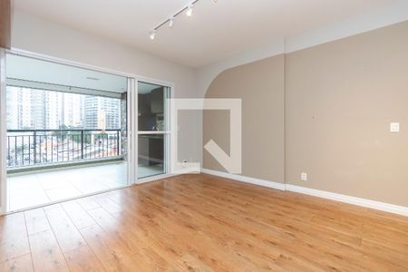 Sala/ Cozinha de apartamento para alugar com 2 quartos, 63m² em Vila Cordeiro, São Paulo