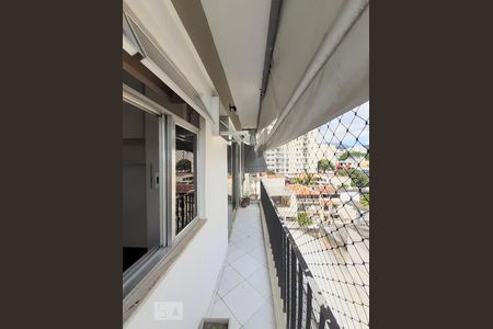 Varanda da Sala de apartamento à venda com 2 quartos, 54m² em Engenho Novo, Rio de Janeiro