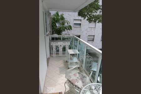 Varanda da Sala de apartamento à venda com 2 quartos, 60m² em Lagoa, Rio de Janeiro