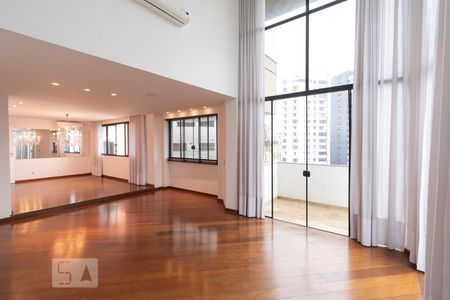 Sala de apartamento à venda com 4 quartos, 259m² em Brooklin Paulista, São Paulo