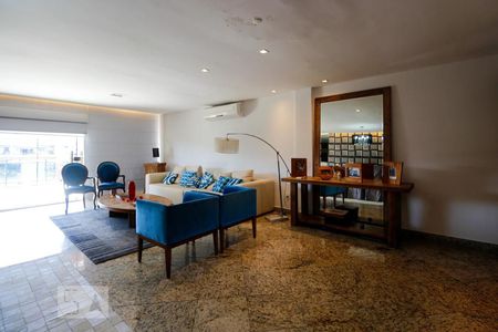 Sala de apartamento à venda com 4 quartos, 380m² em Recreio dos Bandeirantes, Rio de Janeiro