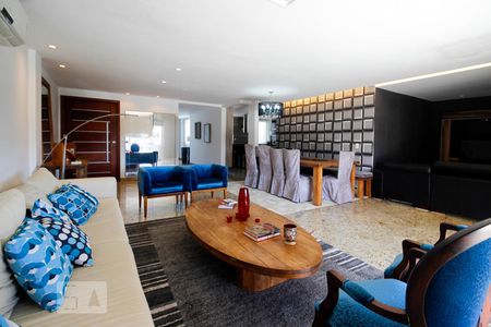 Sala de Estar de apartamento à venda com 4 quartos, 380m² em Recreio dos Bandeirantes, Rio de Janeiro