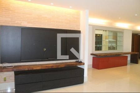 Sala de TV de apartamento à venda com 4 quartos, 201m² em Vila da Serra, Nova Lima