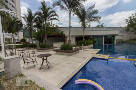 Área comum - Piscina de kitnet/studio para alugar com 1 quarto, 36m² em Jacarepaguá, Rio de Janeiro