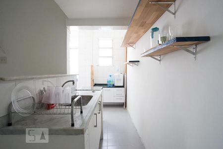 Cozinha de apartamento para alugar com 1 quarto, 50m² em Tijuca, Rio de Janeiro