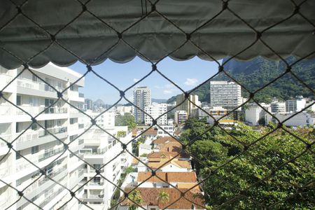 Vista da Sala de apartamento para alugar com 2 quartos, 70m² em Botafogo, Rio de Janeiro