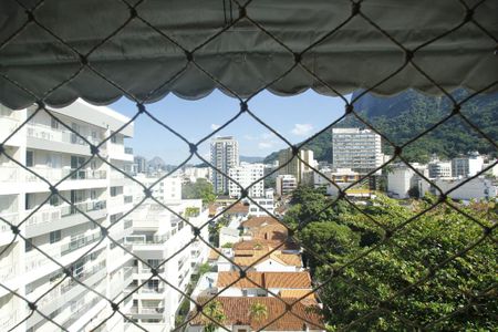 Vista da Sala de apartamento à venda com 2 quartos, 70m² em Botafogo, Rio de Janeiro