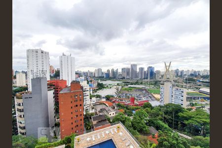 Vista da sala de apartamento para alugar com 2 quartos, 112m² em Real Parque, São Paulo