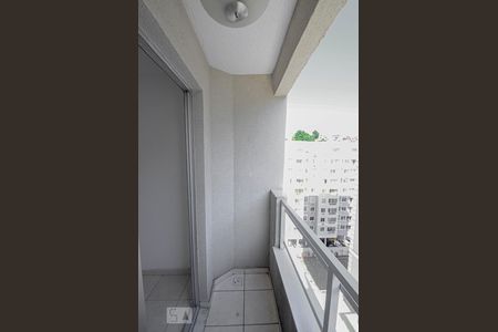 Varanda da Sala de apartamento para alugar com 2 quartos, 46m² em Rio Comprido, Rio de Janeiro