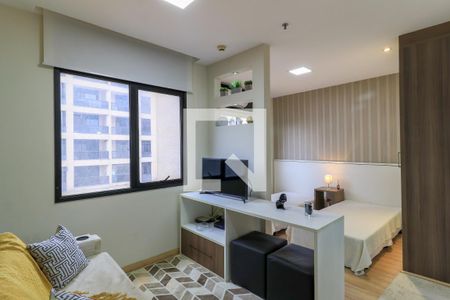 Sala de apartamento para alugar com 1 quarto, 52m² em Nova Piraju, São Paulo