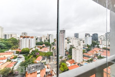 Varanda - Vista de apartamento à venda com 2 quartos, 70m² em Pinheiros, São Paulo