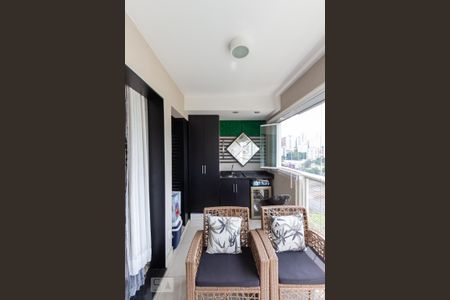 Apartamento à venda com 49m², 1 quarto e 1 vagaVaranda