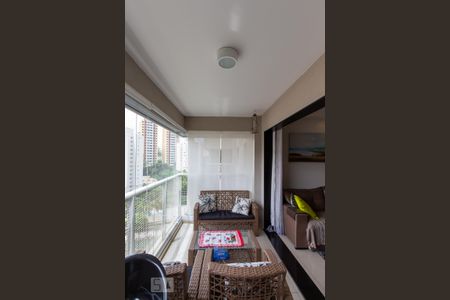Apartamento à venda com 49m², 1 quarto e 1 vagaVaranda