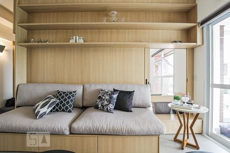 Sala de apartamento à venda com 1 quarto, 60m² em Cambuí, Campinas