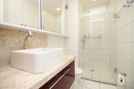 Banheiro Dormitorio 3 - Suite  de apartamento à venda com 3 quartos, 72m² em Rubem Berta, Porto Alegre