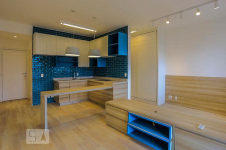 Sala  de apartamento à venda com 1 quarto, 42m² em Paraíso, São Paulo