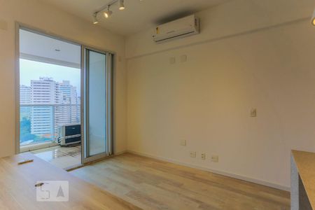 Sala  de apartamento à venda com 1 quarto, 42m² em Paraíso, São Paulo