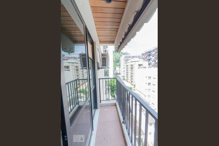 Varanda da Sala de apartamento à venda com 3 quartos, 93m² em Tijuca, Rio de Janeiro