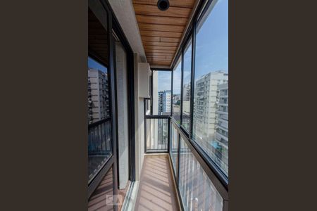 Varanda da Suíte de apartamento à venda com 3 quartos, 93m² em Tijuca, Rio de Janeiro