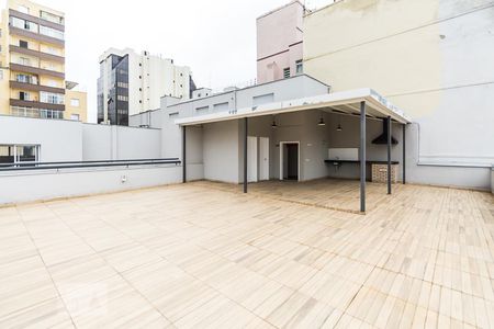 Studio à venda com 25m², 1 quarto e sem vagaChurrasqueira