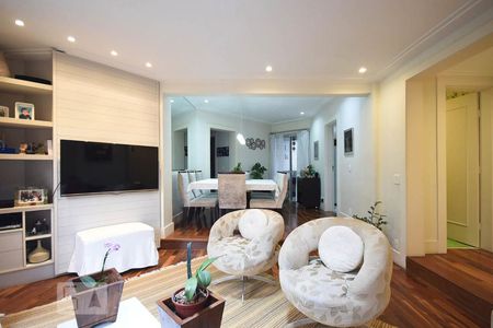 Sala de apartamento à venda com 3 quartos, 115m² em Vila Andrade, São Paulo