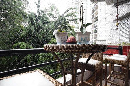 Varanda 1 de apartamento à venda com 3 quartos, 115m² em Vila Andrade, São Paulo