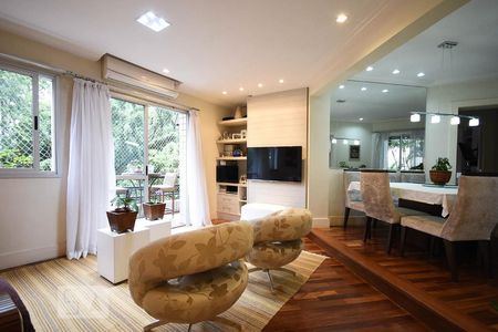 Sala de apartamento à venda com 3 quartos, 115m² em Vila Andrade, São Paulo