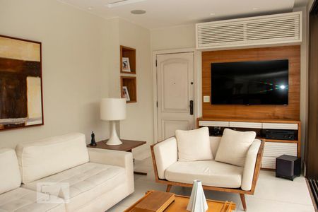 Sala de apartamento à venda com 3 quartos, 320m² em Barra da Tijuca, Rio de Janeiro