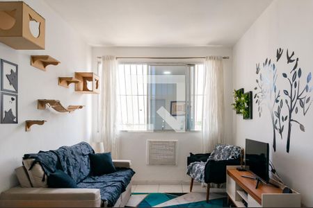 Sala de apartamento para alugar com 1 quarto, 50m² em Icaraí, Niterói