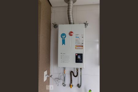 Apartamento para alugar com 42m², 1 quarto e 1 vagaDetalhe da Varanda