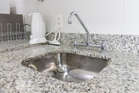 Apartamento para alugar com 42m², 1 quarto e 1 vagaDetalhe da Cozinha