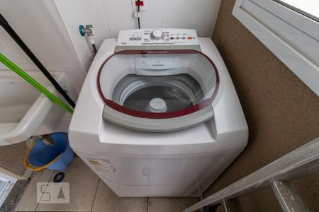 Apartamento para alugar com 42m², 1 quarto e 1 vagaDetalhe da Varanda