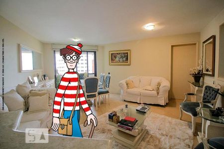 Sala de apartamento para alugar com 3 quartos, 172m² em Água Verde, Curitiba