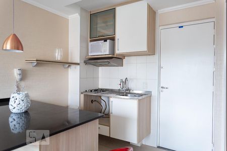 Cozinha de apartamento para alugar com 1 quarto, 33m² em Brás, São Paulo
