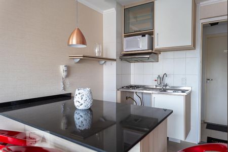 Cozinha de apartamento para alugar com 1 quarto, 33m² em Brás, São Paulo