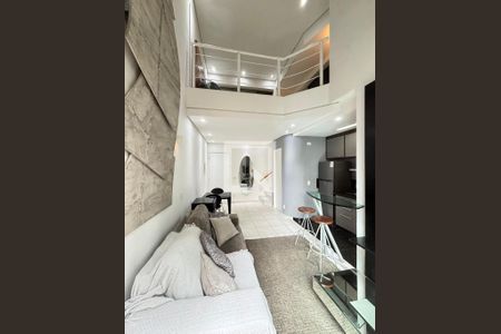 Sala/Cozinha de apartamento para alugar com 1 quarto, 52m² em Vila Olímpia, São Paulo