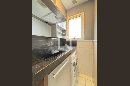 Sala/Cozinha de apartamento para alugar com 1 quarto, 52m² em Vila Olímpia, São Paulo