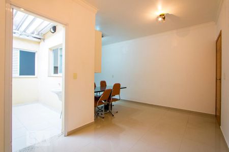 Sala de apartamento à venda com 2 quartos, 90m² em Vila Príncipe de Gales, Santo André
