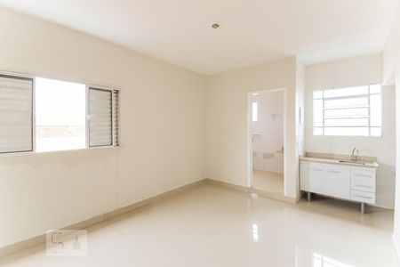 Sala e cozinha de kitnet/studio para alugar com 1 quarto, 30m² em Vila Antonieta, São Paulo