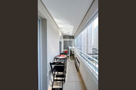 Varanda da Sala de apartamento para alugar com 1 quarto, 43m² em Tatuapé, São Paulo